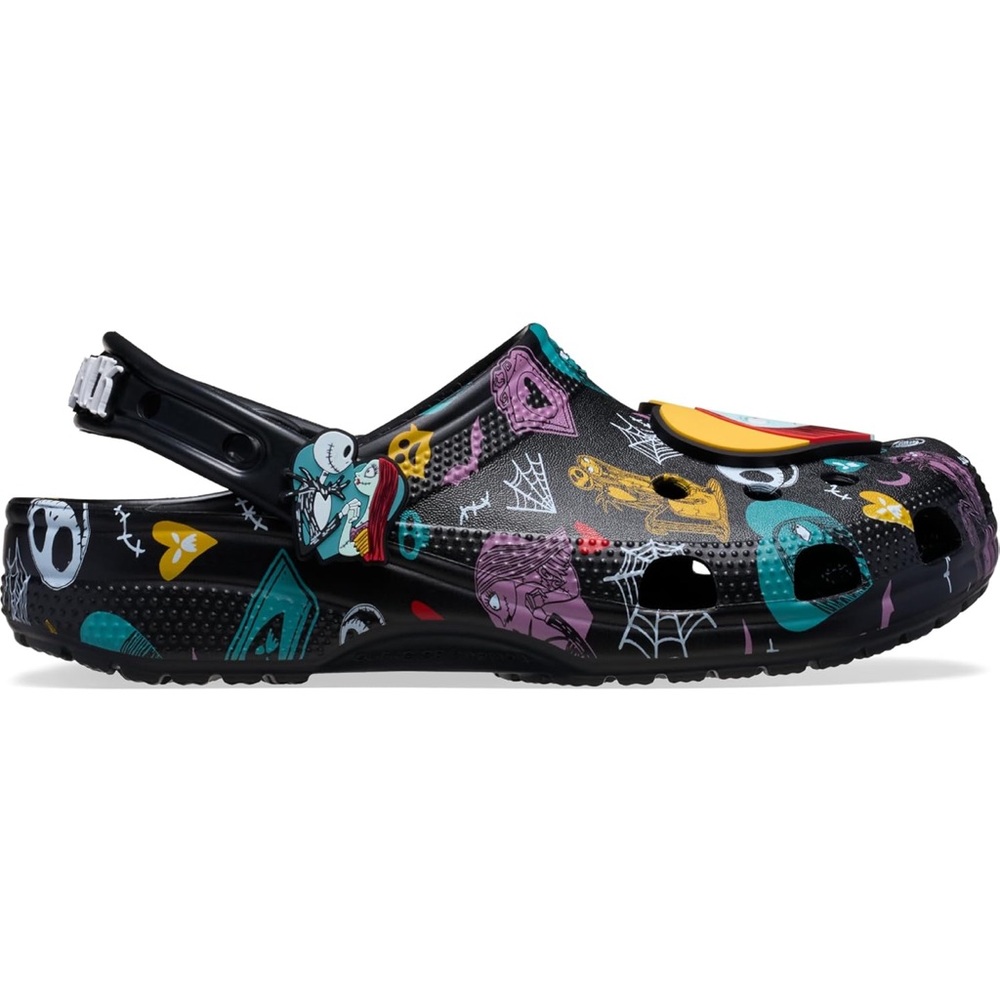 Crocs Jack Skellington Nightmare Before Christmas Classic Womens 8 Mens 6 FCT - Picture 3 of 6